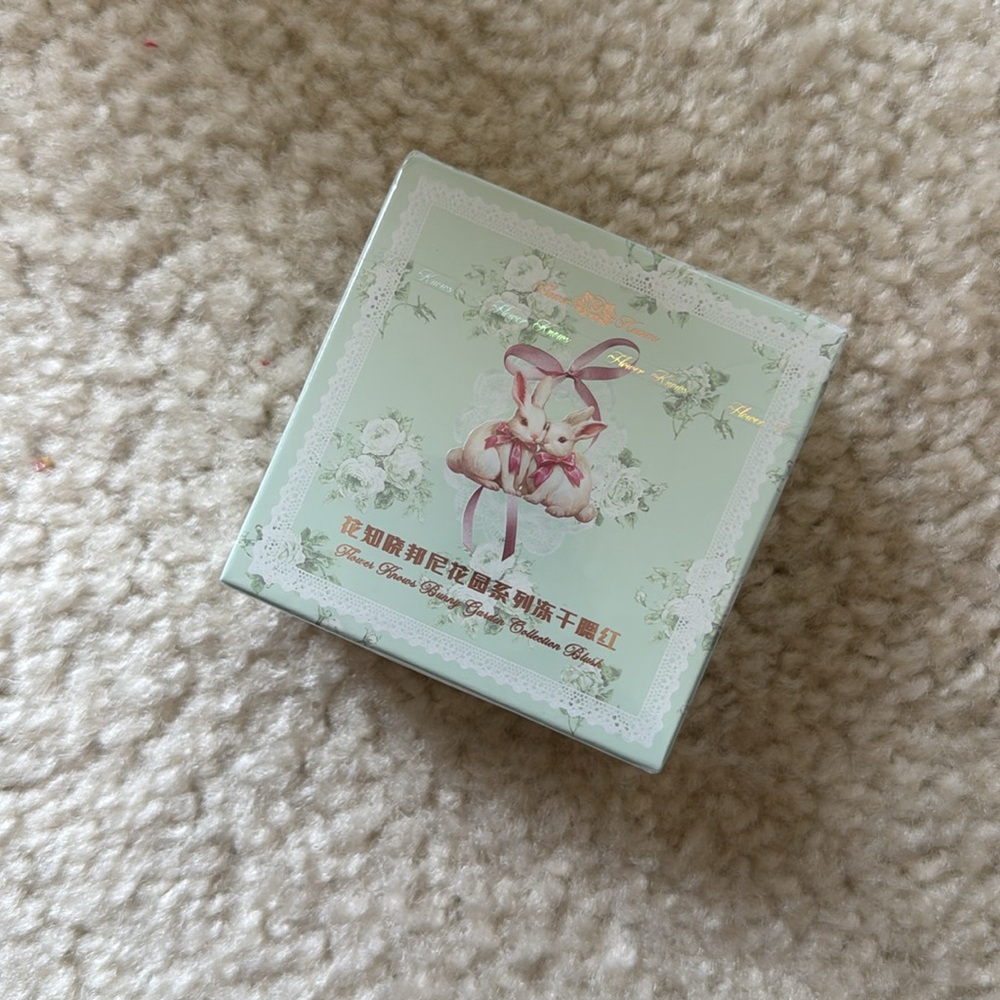 Flower Knows Bunny Garden Collection Embossed Blush - Picture 3 of 5